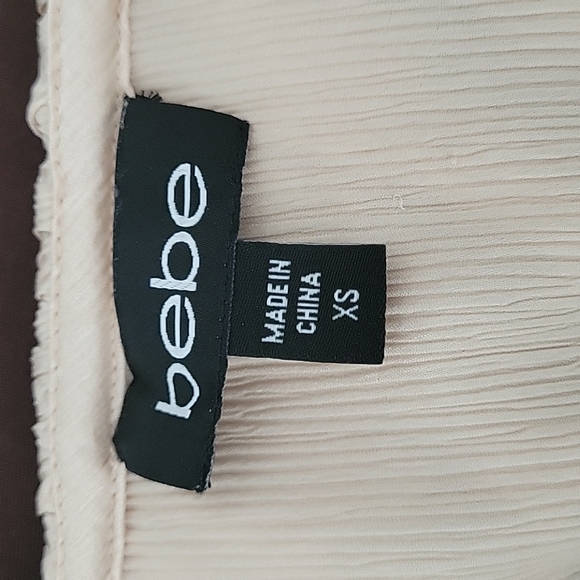 Bebe One Shoulder Ruffle Top - Picture 5 of 5